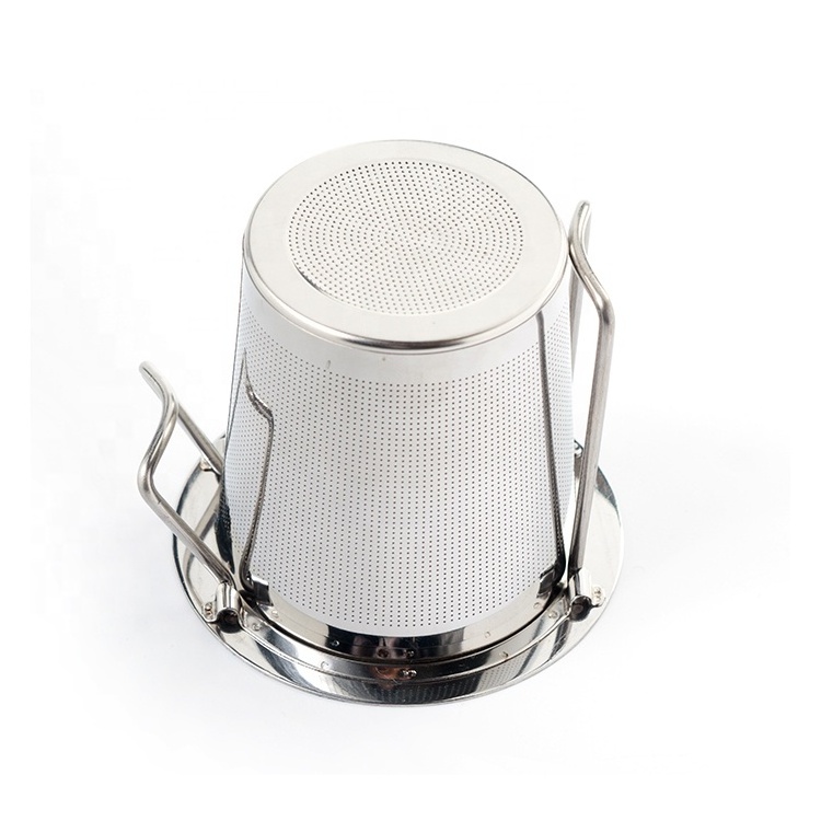 Stainless Steel Mesh Tea Infuser Reusable Tea Strainer Teapot Tea Leaf Spice Filter Kitchen Accessories