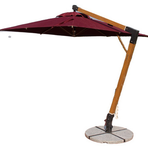 Outdoor Aluminum Garden Table Patio Umbrella  hotel outdoor sun umbrella