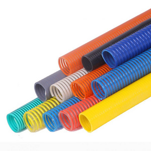 Manufacturer Flexible Plastic PVC Heavy-duty Spiral Corrugated Suction Hose 3 4 5 6 8 10 Inch Water Pump Suction Hose Pipe