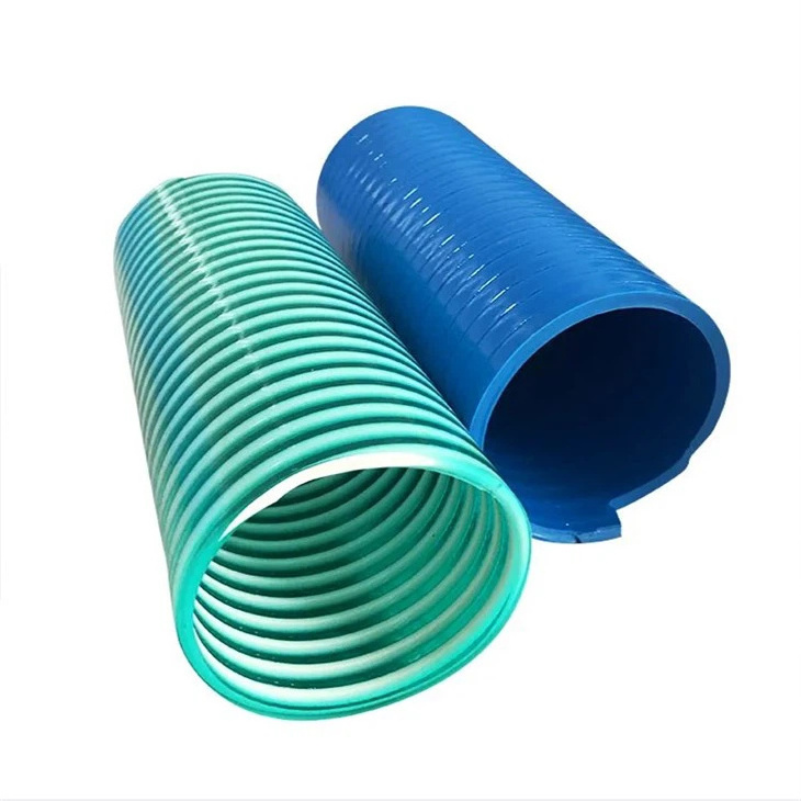 Manufacturer Flexible Plastic PVC Heavy-duty Spiral Corrugated Suction Hose 3 4 5 6 8 10 Inch Water Pump Suction Hose Pipe