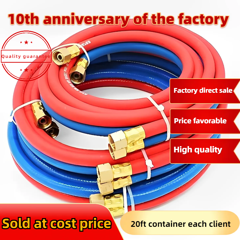 Non Toxic  PVC Oxygen Acetylene Fiber Hose