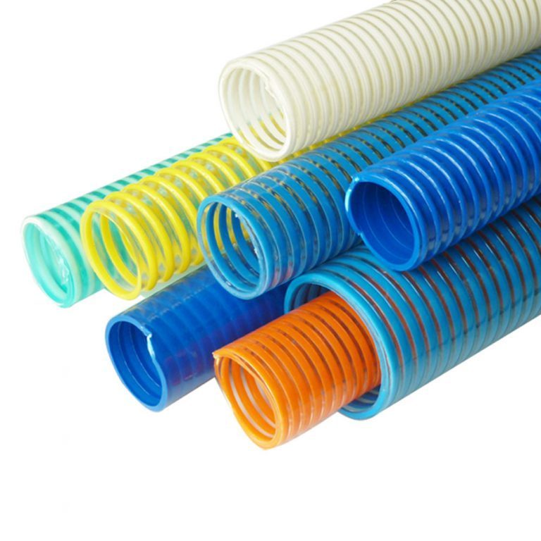 Manufacturer Flexible Plastic PVC Heavy-duty Spiral Corrugated Suction Hose 3 4 5 6 8 10 Inch Water Pump Suction Hose Pipe