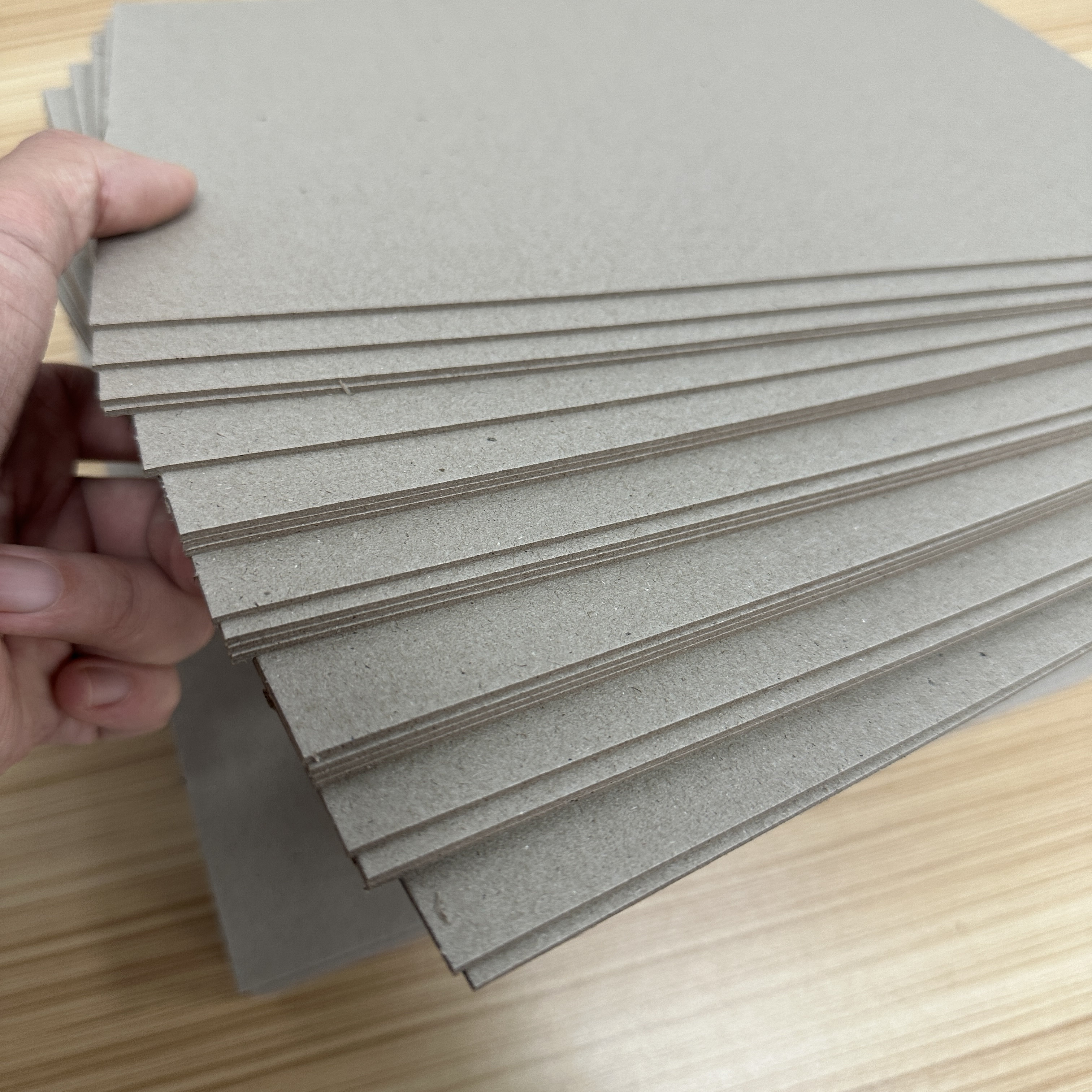 wholesale chipboard kappa board 300gsm-2400gsm grey board Notebook Cover for boxes