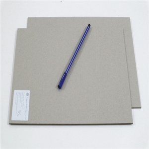 A3 A4 Size Grey Cardboard Hard Cover White Interlayer Paper