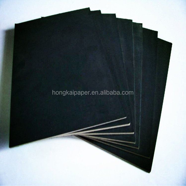 150 gsm black paper 31*41 inch photo frame black paper cardboard backing for frames