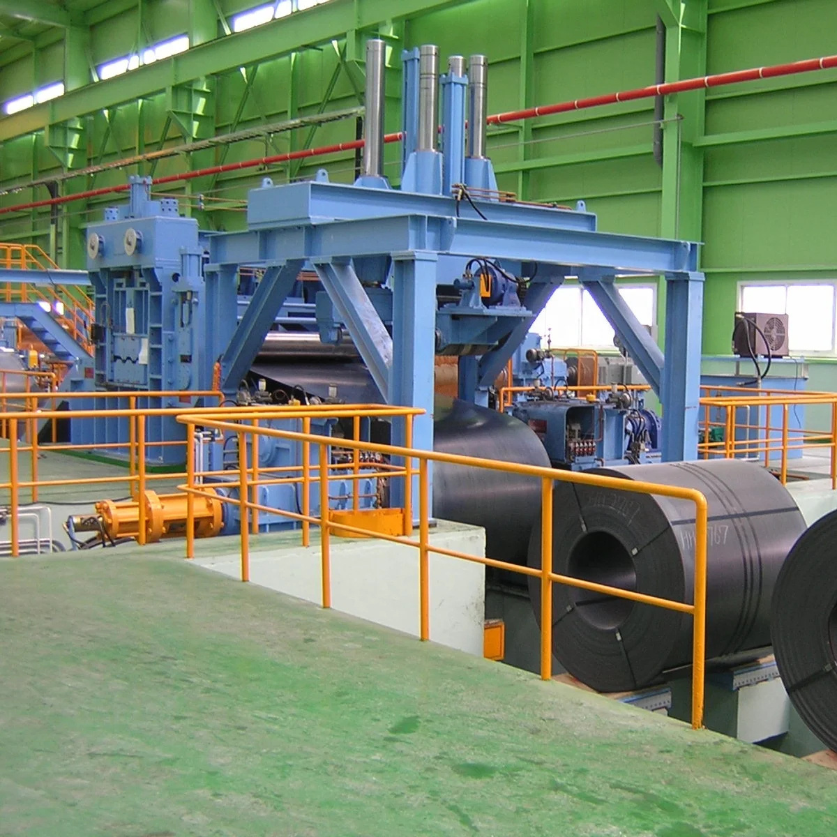 Automatic Steel Coil Slitting Line Uncoiling Leveling Shearing Machine with competitive price