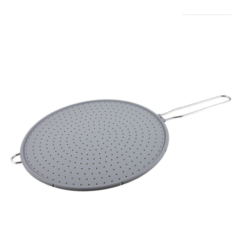 Silicone Splatter Screen for Frying Pan Multi-Use Splatter Shield Food Safety High Heat Resistant Oil Splash Guard