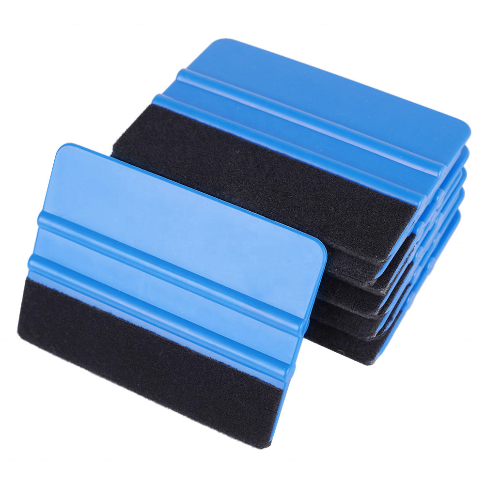 Vinyl Wrap Car Film Install Squeegee Carbon Fiber Wrapping Tool Auto Foil Window Tint Scraper Household Phone Car Cleaning Tool