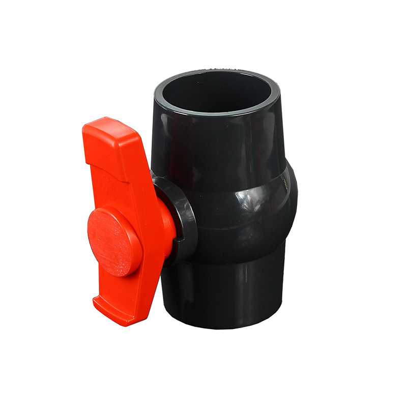 factory direct sale pvc ball valve TIS/ANSI/DIN socket BS thread ball valve 1/2 4 inch plastic ball valves