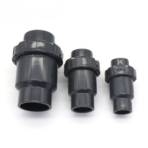 Factory Directly Sale Check Valve PVC Check Valve 3/4"-8" Socket Single Union Check Valve