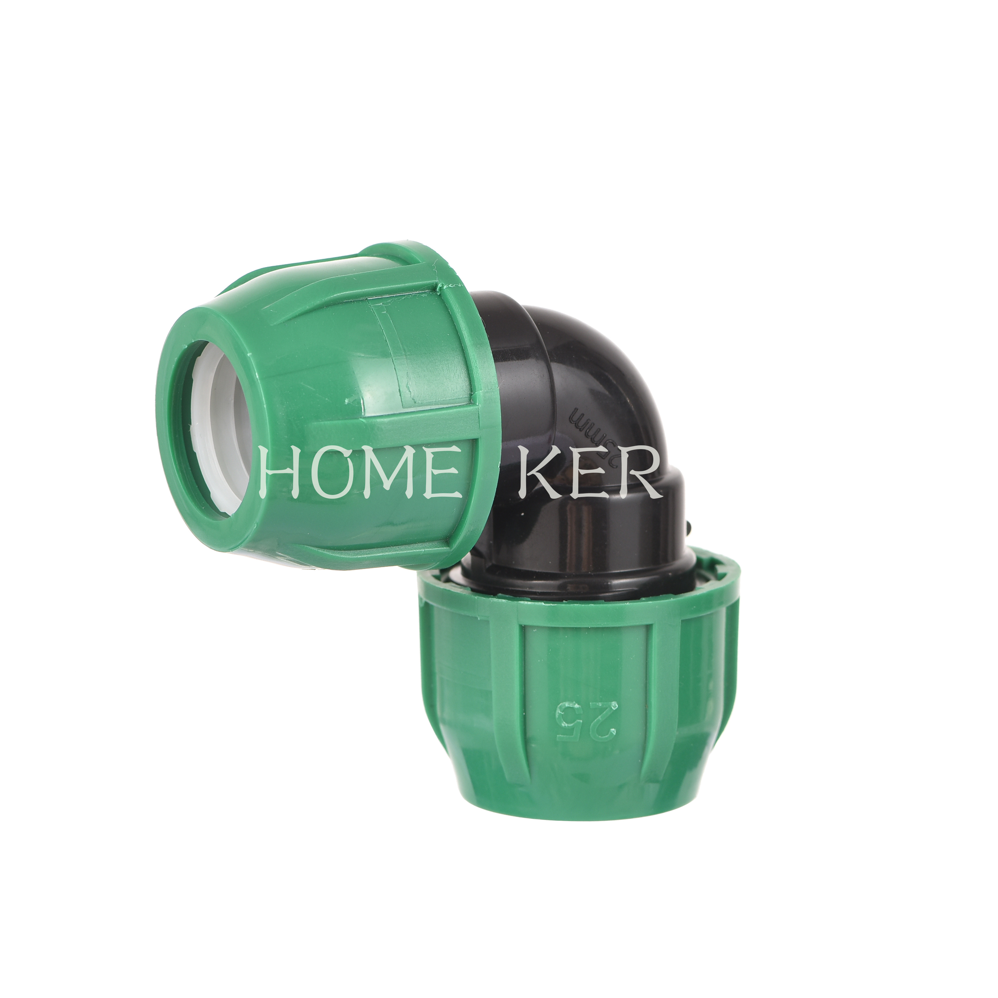 factory directly sale pp compression fittings tee elbow water control hdpe compression fittings PVC pipe fittings