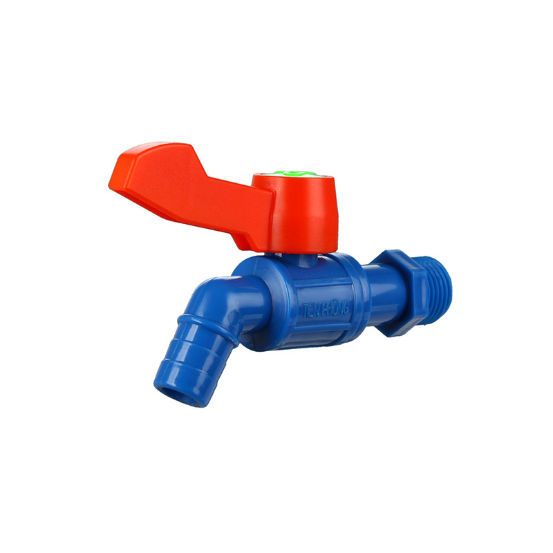 China supplier plastic water dispenser tap  1/2 1/4pp pvc spigot faucets