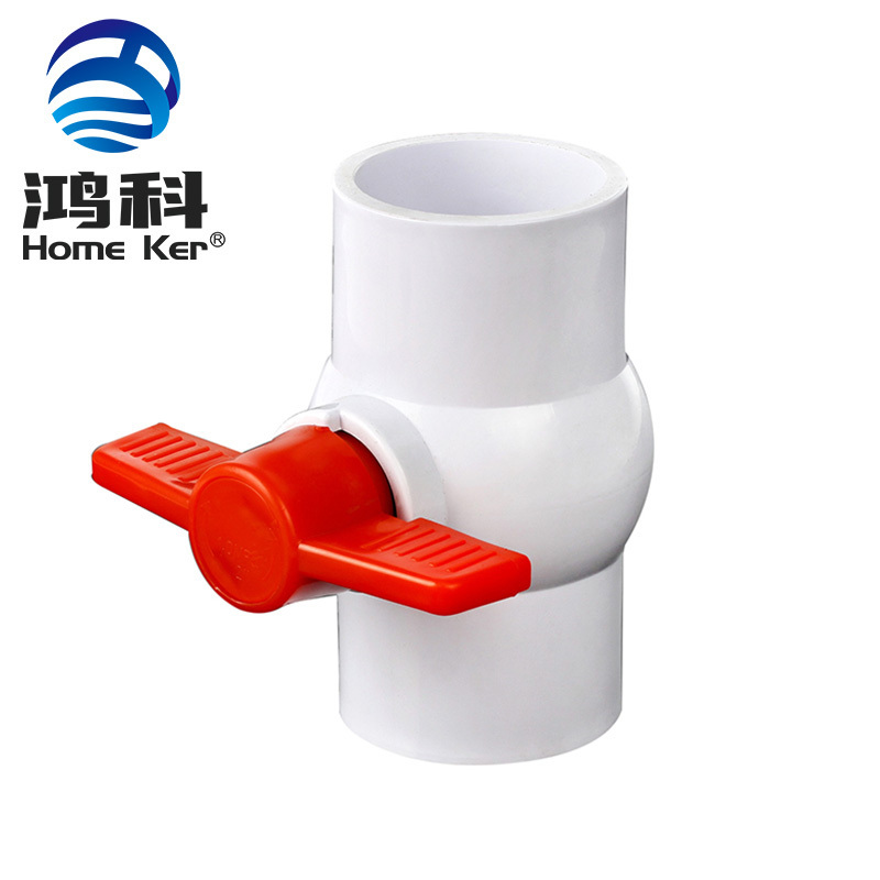 Hot Selling Cheap 3m valve Plastic Quality Upvc Water 1/2 Inch Plumbing Material Fitting Plastic One Way Pvc Ball Valve