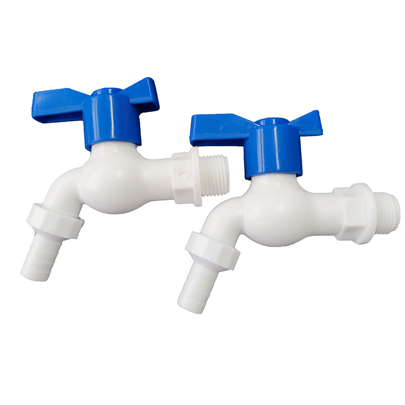 Tap Manufacturer Plastic PVC PP Water tap Faucet Faucet Wholesale Bibcock Faucets