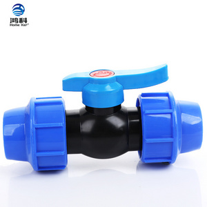 High Quality Air Actuator 2 Ways Pneumatic Control Ball Valve Double Union PVC Plastic Water Meter Valve 3 Years Female Thread