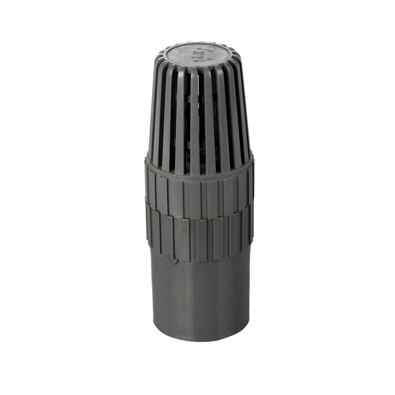 Plastic PVC Threaded Spring Foot Valve ERA Low Price Hdpe Pipe Fitting PVC Plastic Foot Valve