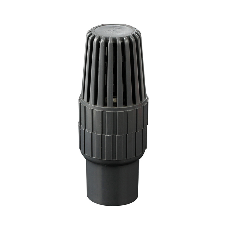 Plastic PVC Threaded Spring Foot Valve ERA Low Price Hdpe Pipe Fitting PVC Plastic Foot Valve