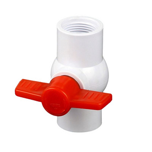 Balls Valves Pvc Compact Ball 1.2 Inch 3/4 2 4 6 8 2" White Upvc Remote Control Pvc Ball Valve