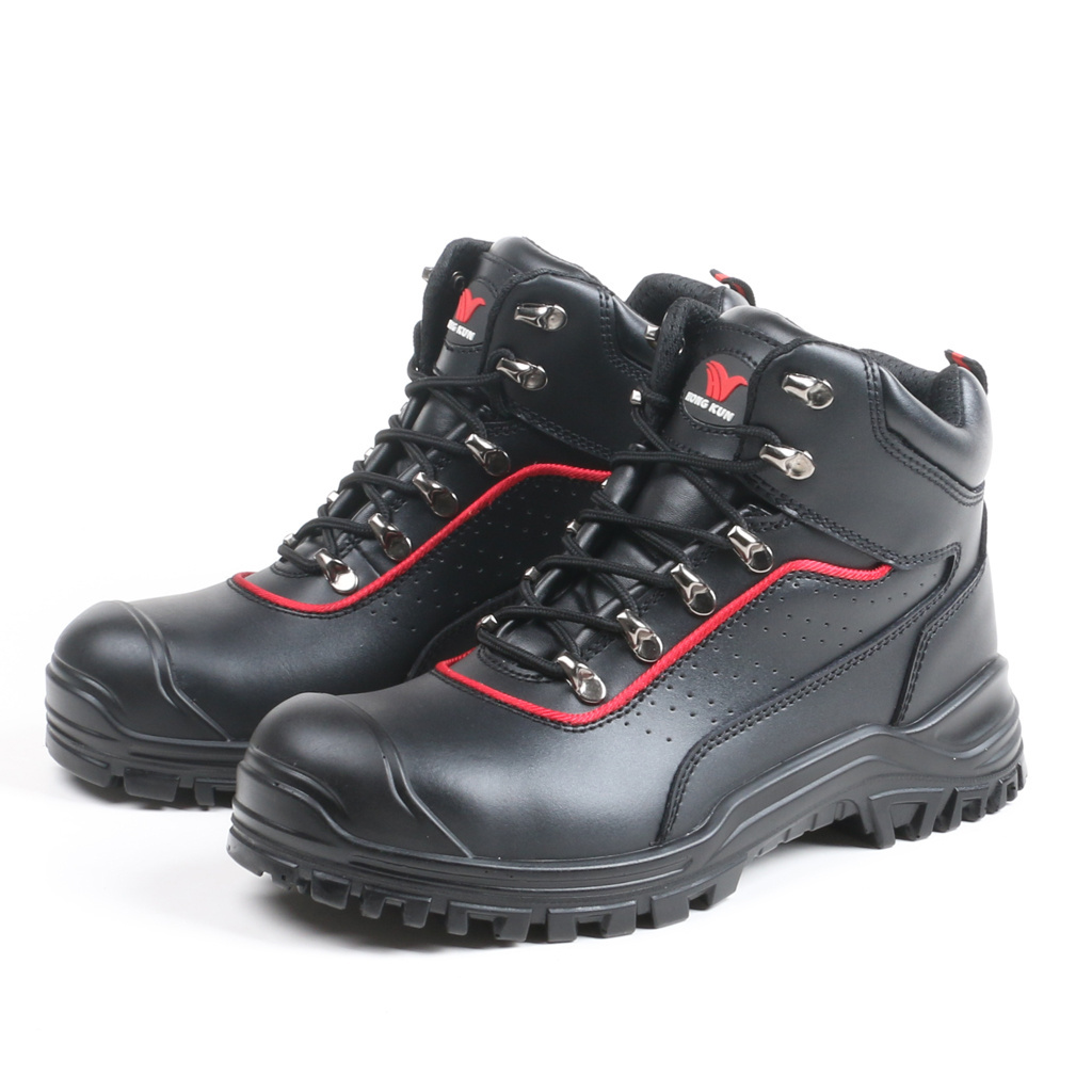 2024 New Mens Industrial  Steel Toe safety Boots Waterproof Protective work Shoes Lightweight Safety Work Shoes