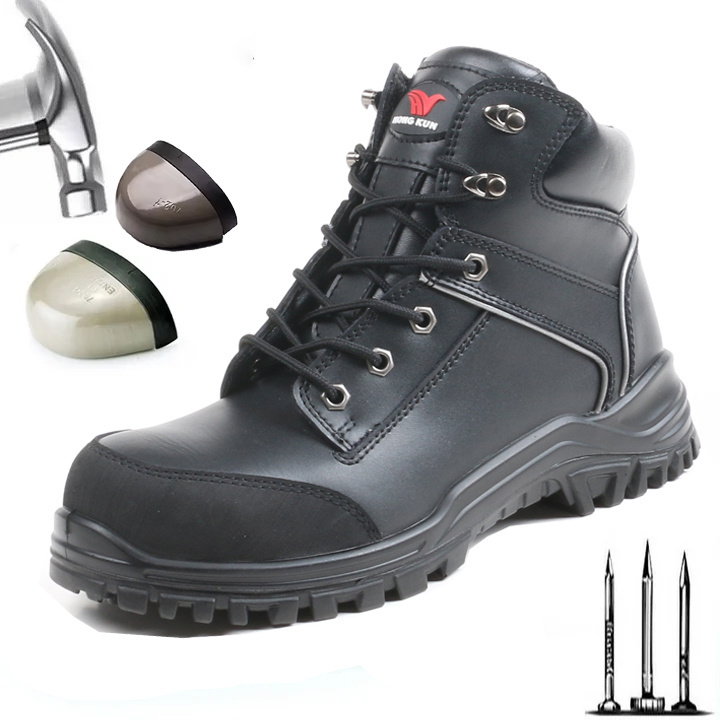 S3 Safety Shoes for Welding Woodland Safety Boots Genuine Leather Safety Footwear Steel Toe Work Shoes for men