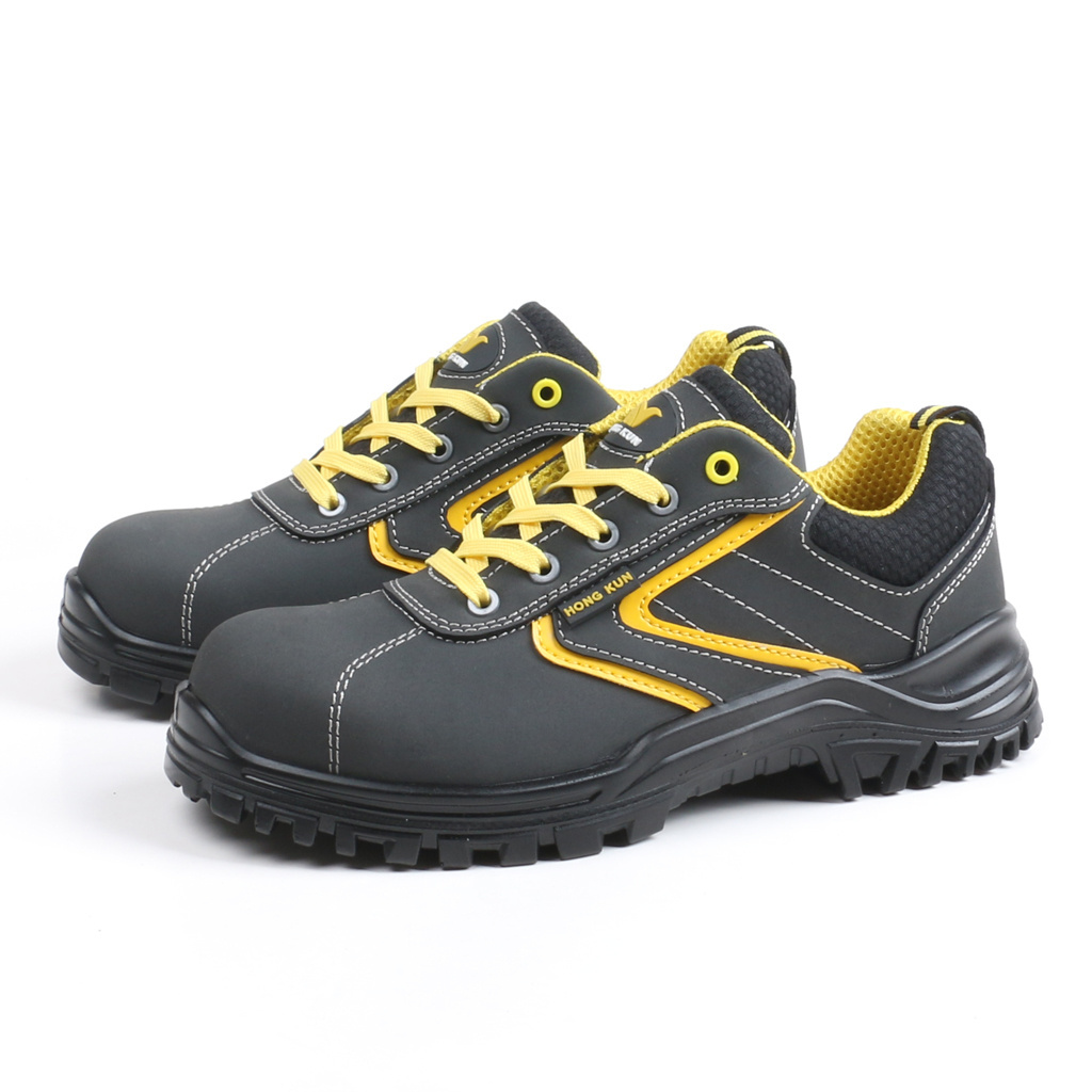 OEM CE S3 SRC Work boots Genuine Leather Lightweight Waterproof Mens women Work Safety Shoes