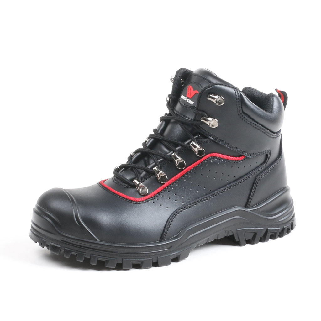 S3 Heavy Industrial Waterproof Insulated safety Boots Dielectric Safety Footwear Black Steel toe safety shoes for Men