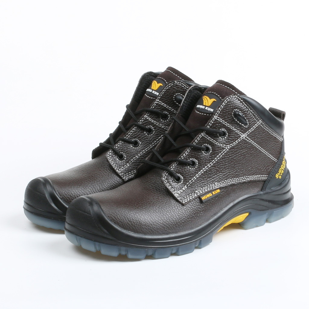 High Quality Anti-slip Anti-puncture Breathable  Waterproof Work shots Composite Steel Toe Safety Shoes