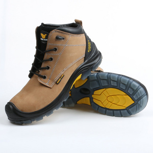 High Quality Anti-slip Anti-puncture Breathable  Waterproof Work shots Composite Steel Toe Safety Shoes