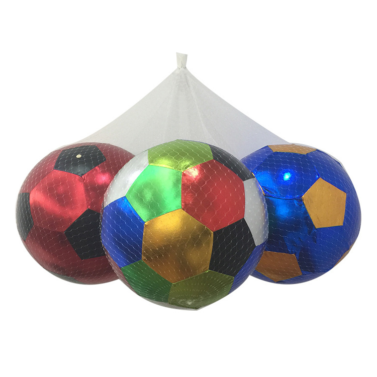 Metallic Foil Disco Ball Mirror Fabric Kids Toys Yiwu Water Cloth Inflatable Pvc Beach Bouncy Ball