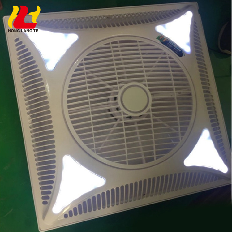 Factory wholesale energy save direct sales office sports mall 600x600mm 14 16 inch 60 w fan with led light or without lamp