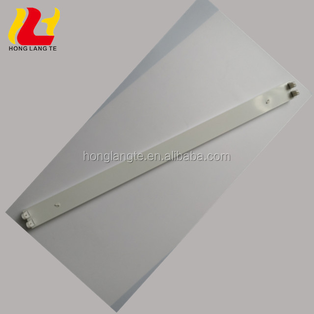 Dustproof t8 t5 plastics lamp holder iron batten housing led Tube 4 foot modern ceiling linear light fixture 2x36W 3000K