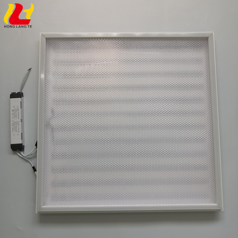 Recessed Embedded Surface Mounted Suspended wall light 30w up down LED Fluorescent Grille Ceiling Lighting Fixture 600X600