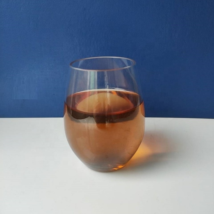 10oz Tritan Stemless Unbreakable Egg Cups Wine Glasses