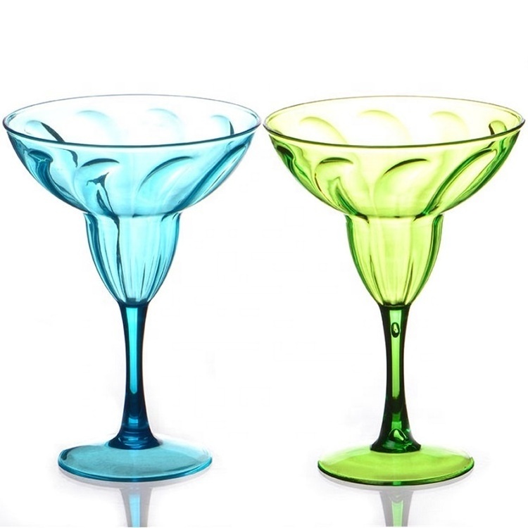 BPA Free Reusable 16oz PS Plastic Champagne Glasses