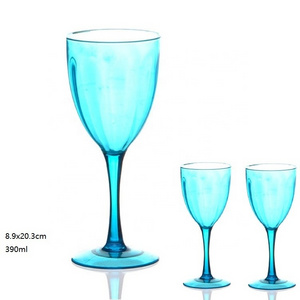 BSCI Factory Sales BPA Free Reusable 13oz Wine Glasses