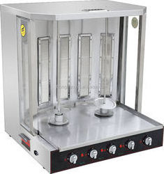 Hot Sale Automatic Appliances Turkey Kebab Seekh Gas Skewer Doner Shish Shawarma/ Kebab Machine