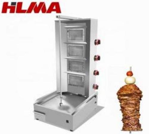 Hot Sale Automatic Appliances Turkey Kebab Seekh Gas Skewer Doner Shish Shawarma/ Kebab Machine