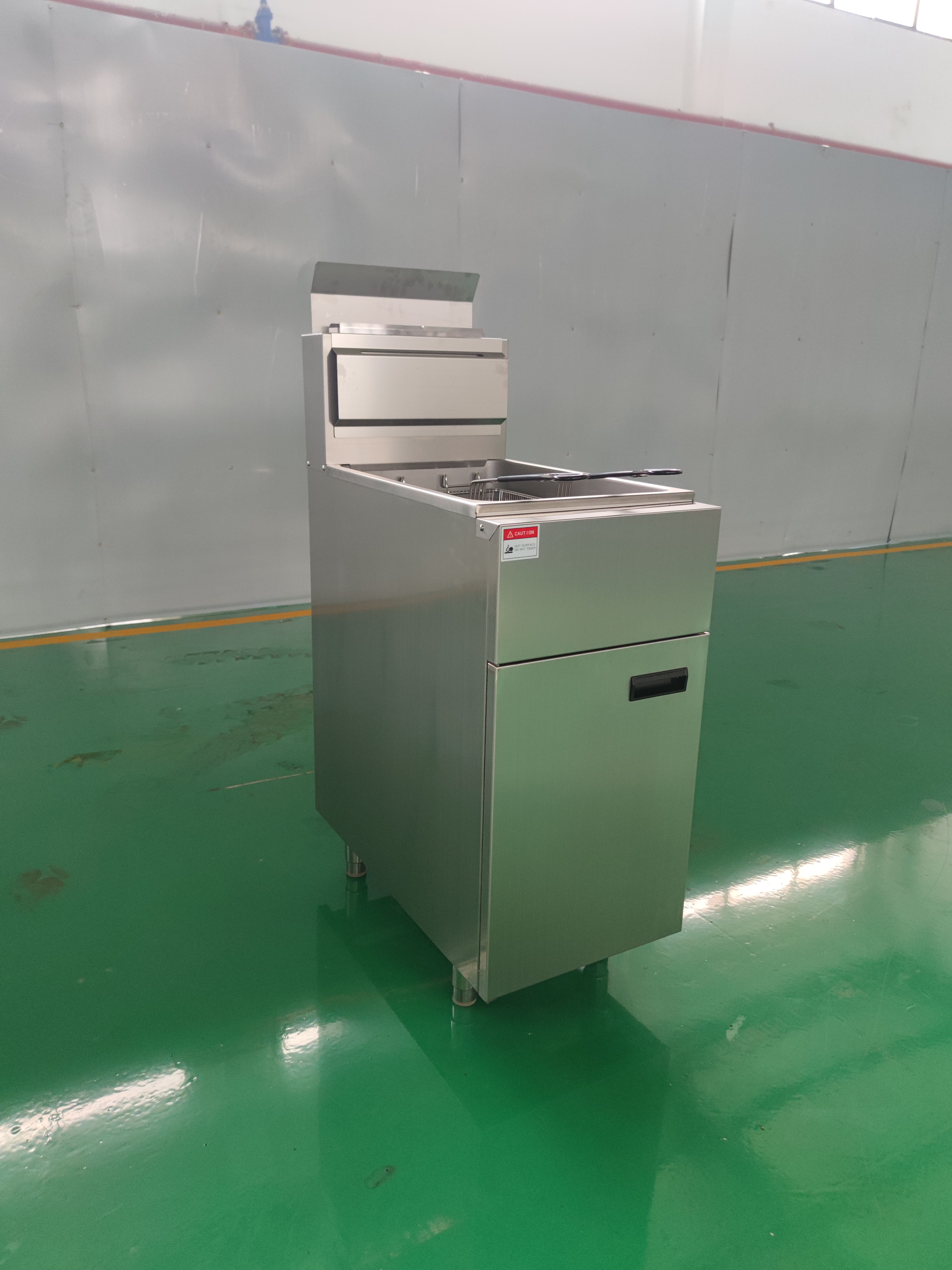 Broasted Chicken Machine Used Open Fryer KFC Chicken Frying Food Gas Open Deep Fryer