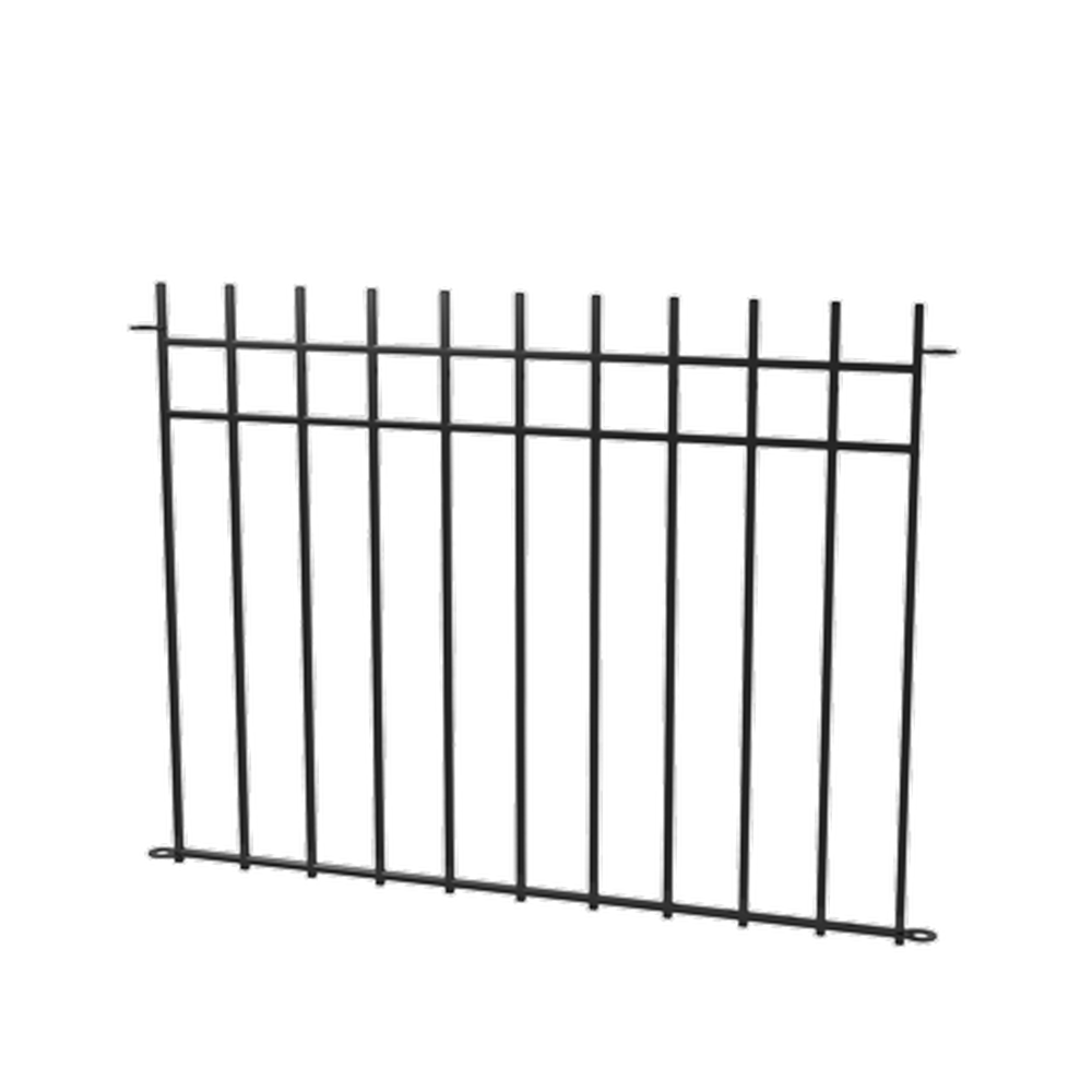 Customized high quality metal guardrail hot sale durable cheap garden pool safety steel fence