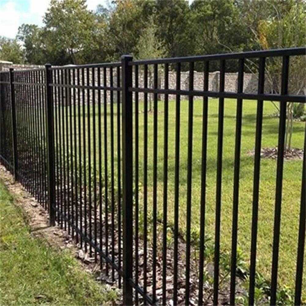 America 6 Foot Modern Wrought Iron Zinc Steel Fence