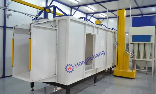 New Condition Automatic Powder Coating Line for Aluminium Profile Industry