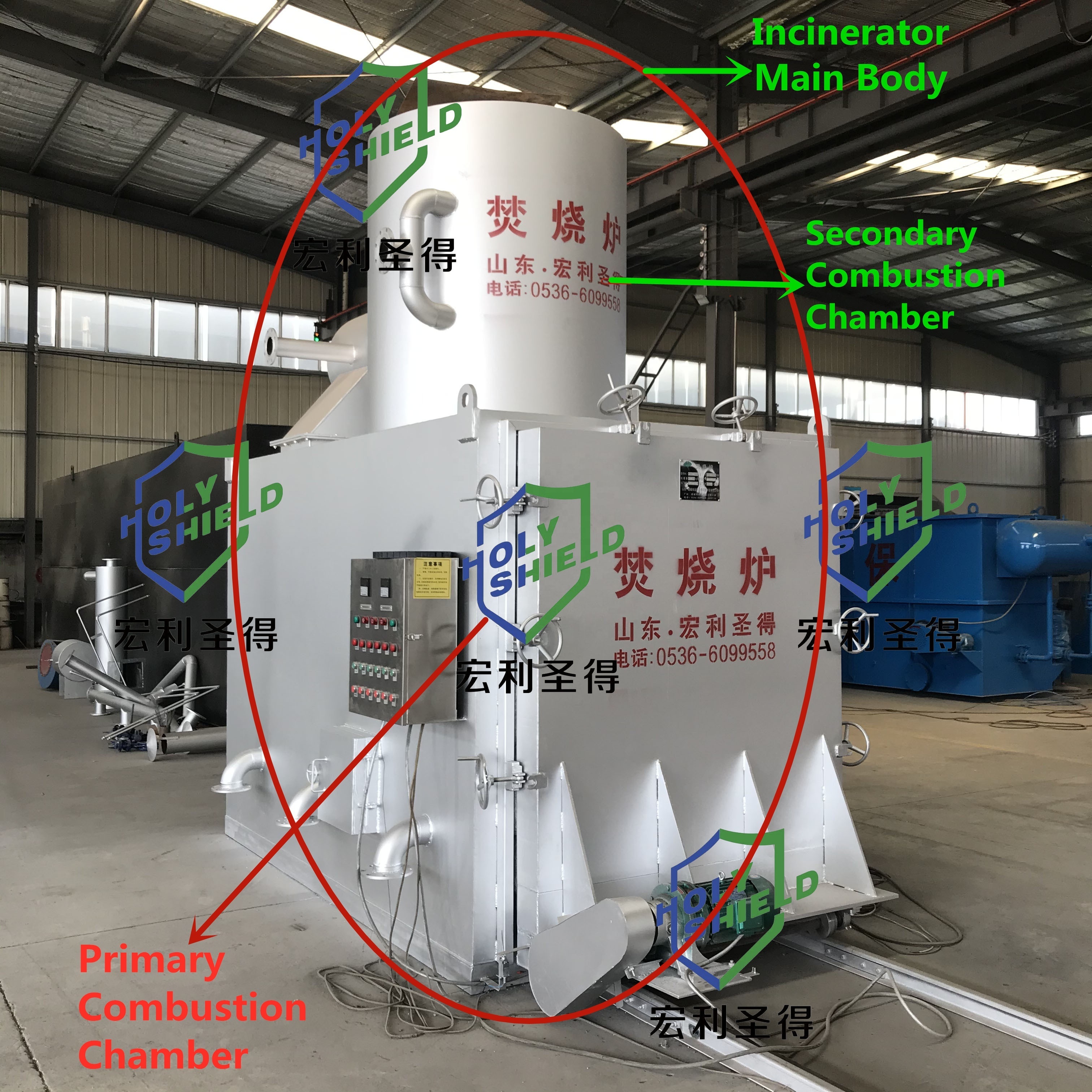 Pet Cremation Waste incinerators for hospital medical waste poultry animals