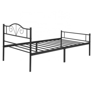 2022 bedroom furniture Free Sample Platform Cama Steel Iron Metal Bed/kids Single Double Queen Metal Bed Frame