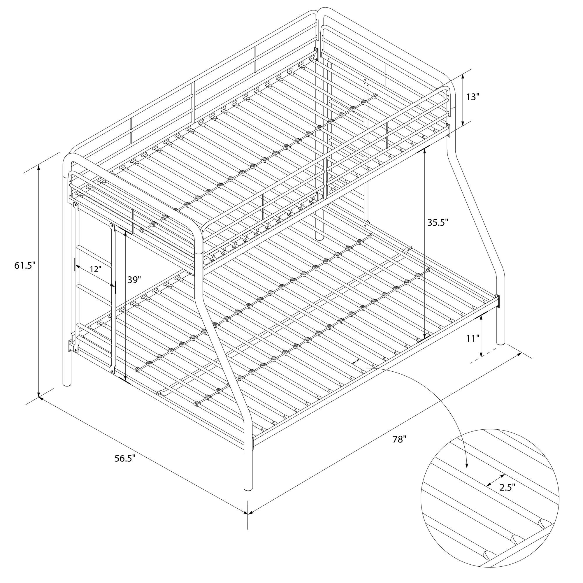 wholesale modern design space saving black double decker heavy duty student dormitory apartment steel metal bunk bed