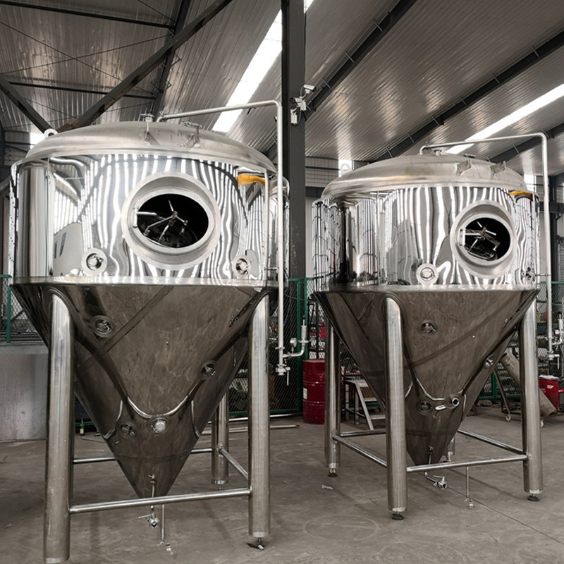 Honglin 20BBL SUS304 pressured glycol jacket cooling stirring 2500L bright beer wine kombucha fermentation tank