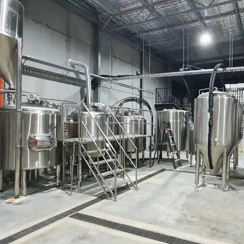 Honglin Complete turnkey set up 5 bbl-20 bbl beer brewing equipment brewery for sale