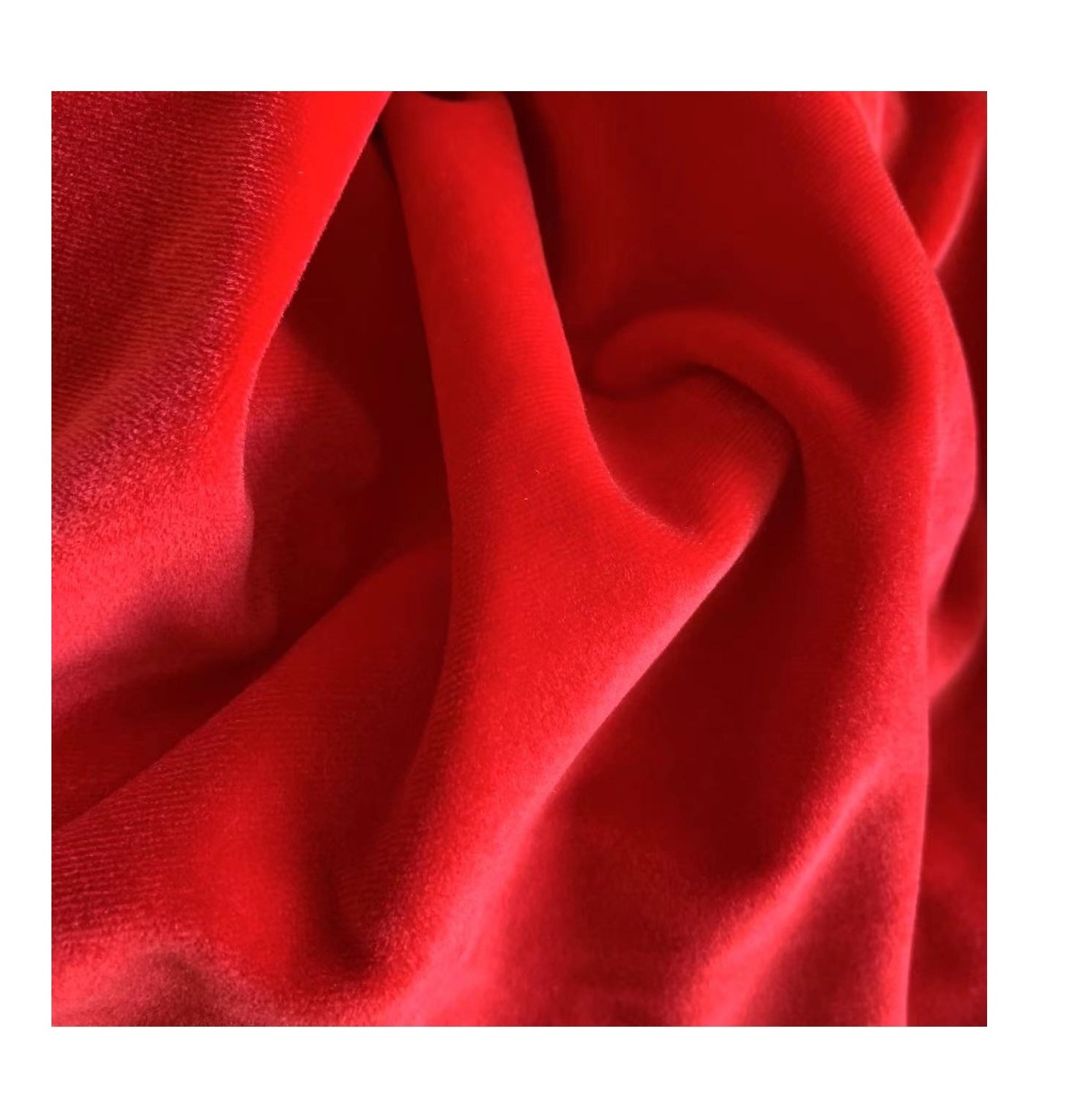 High Quality Micro Shiny Sunshine Stretch Velvet Fabric Price Per Meter For winter