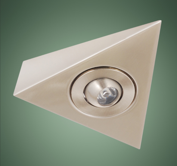 COB Triangle Cabinet LED Light with CE adjustable angle Under Cabinet Light Kitchen