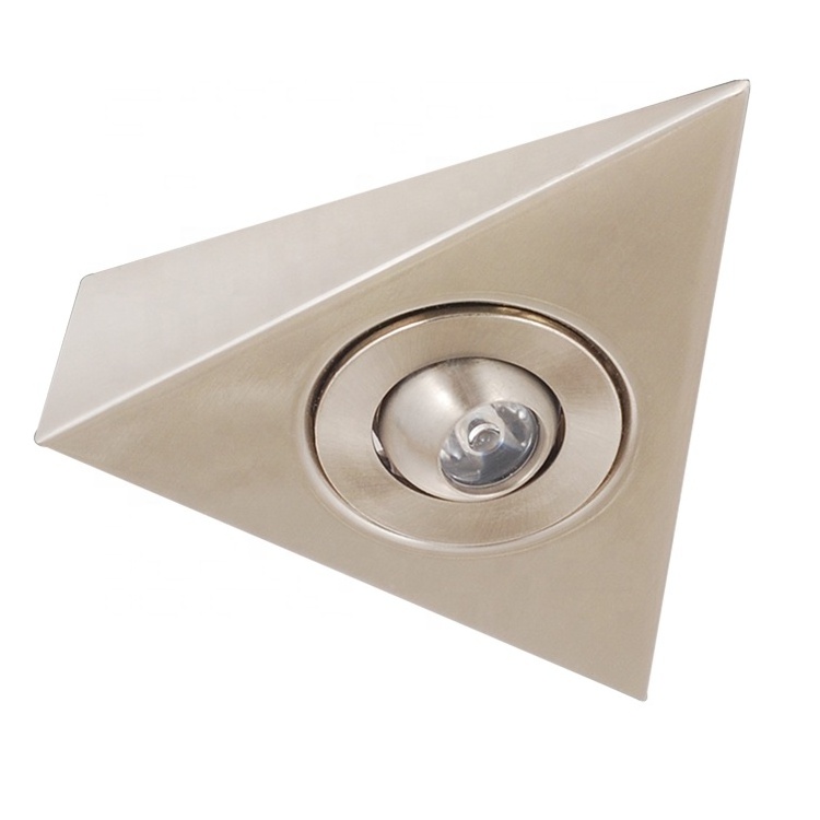 COB Triangle Cabinet LED Light with CE adjustable angle Under Cabinet Light Kitchen