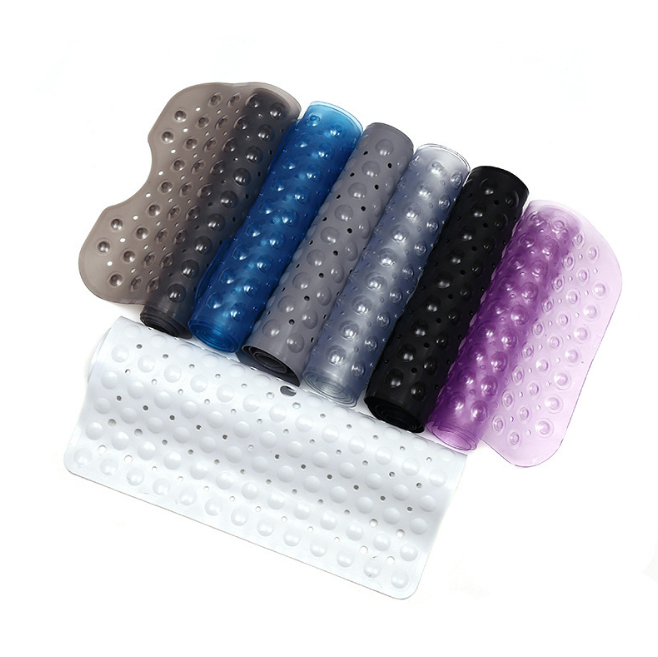 Non Slip Bath Mat Anti Mould Shower Mats Rubber Bathroom Bathtub Mat Non Slip With Suction Cups